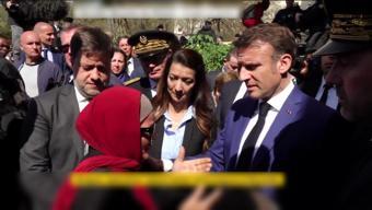 Fransada Macrona Gazze tepkisi: Neden Filistin için bir şey yapmıyorsunuz