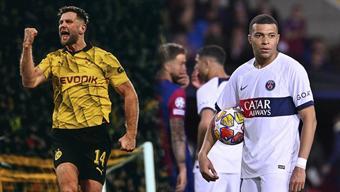 PSG ve Borussia Dortmund, Şampiyonlar Ligi’nde yarı finalde
