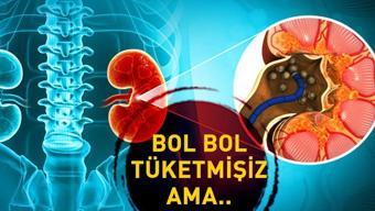 Tutkunu çok BOL BOL tüketiyoruz ama... Meğer böbrek taşı yapıyormuş