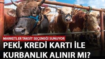 Diyanete göre kredi kartı ile kurban alınır mı Kurbanlık hayvan alırken taksit yapılır mı