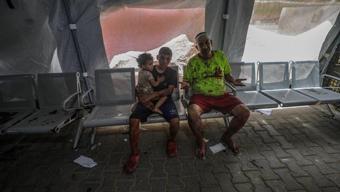 İsrail Nuseyrat Mülteci Kampını vurdu 210 Filistinli öldü, 400 yaralı