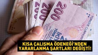 Kısa Çalışma Ödeneği’nden yararlanma şartları değişti Kimler, hangi şartlarda yararlanabilecek