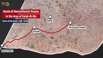 İsrailden taktiksel duraklama: Duyuru harita ile yapıldı