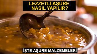 41 ÇEŞİT Aşure malzemeleri nelerdir Aşure en az kaç malzemeli olmalı