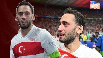 Hakan Çalhanoğlundan buruk rekor Milli Takım tarihine geçti...