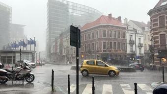 119 yılın rekoru Belçikada turuncu alarm