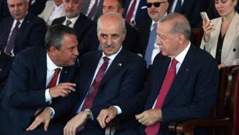 Yer: KKTC Cumhurbaşkanı Erdoğan, Özgür Özel, Numan Kurtulmuş... Ne var kardeşim bu fotoğrafta