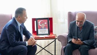 Cumhurbaşkanı Erdoğan, şehit polis memuru Şeyda Yılmazın babasıyla telefonda görüştü