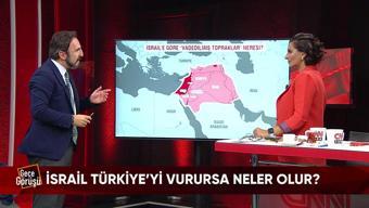 İsrail'in hedefinde Türkiye mi var? İsrail Türkiye'yi vurursa neler olur? İsrail İran'da nereleri vuracak? Gece Görüşü'nde konuşuldu