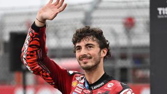 Japonya Grand Prixsinde kazanan Francesco Bagnaia