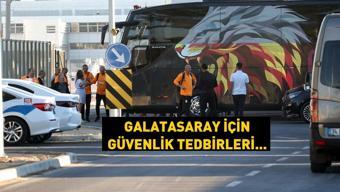 Galatasaray’a Antalya’da yoğun güvenlik önlemi