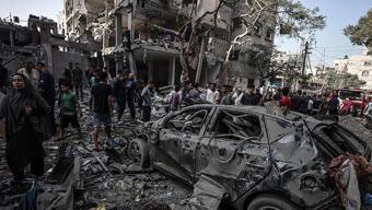 BM: İsrail saldırıları altındaki Gazze mezarlığa döndü