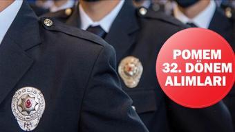 POMEM 32. dönem alımları lisans ve ön lisans kadro dağılımı 12 bin polis alımı başvuruları ne zaman