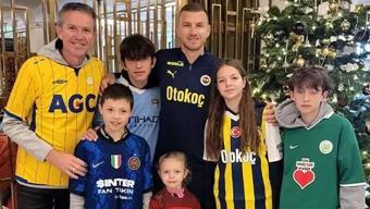 Yıllar sonra yeniden Edin Dzeko, kendisini transfer eden eski hocasıyla buluştu...