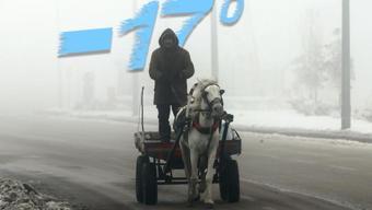 Erzurum sıfırın altında 17 dereceyle Türkiyenin en soğuk ili oldu