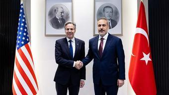SON DAKİKA... Dışişleri Bakanı Hakan Fidan, ABDli mevkidaşı Blinken ile görüşüyor