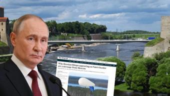 NATO sınırında Putin korkusu Gizemli zeplinler ülkeyi alarma geçirdi:Rus saldırısının işareti mi