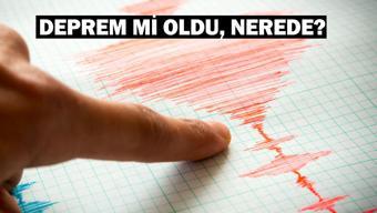 Deprem mi oldu AFAD ve Kandilli Rasathanesi son depremler listesi 3 Ocak 2025