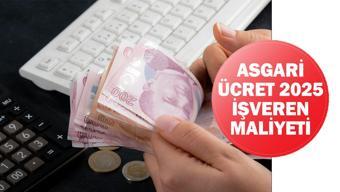 ASGARİ ÜCRET 2025 İŞVEREN MALİYETİ: Asgari ücret net-brüt ne kadar oldu