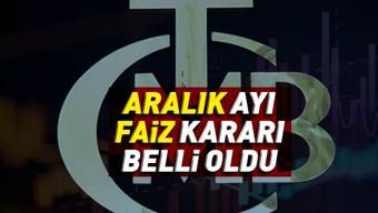 SON DAKİKA | Merkez Bankası Aralık ayında faiz kararını revize etti