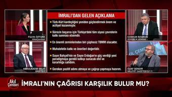 İmralı neden şimdi Hazırım dedi? Suriye'yi yeniden kimler inşa edecek? Yeni savaş o bölgede mi patlayacak? Akıl Çemberi'nde konuşuldu