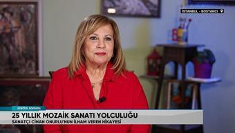 25 yıllık mozaik sanatı yolculuğu