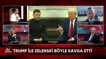 Trump ve Zelenski'nin Beyaz Saray'daki kavgasına dair tüm detaylar Akıl Çemberi'nde konuşuldu