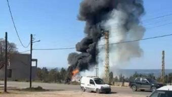 Lübnanda gaz tankeri patladı: 4 ölü
