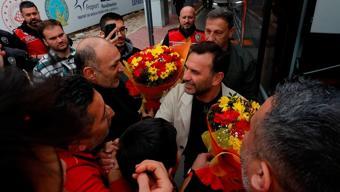 Galatasaray’a Antalya’da coşkulu karşılama