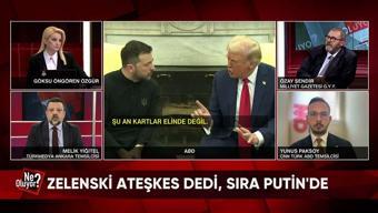 CNN TÜRK Suriye'de, sahada ne oluyor? Ukrayna ABD'ye teslim mi oldu? ABD'nin istemediği F-35 uçamayacak mı? Ne Oluyor?'da konuşuldu