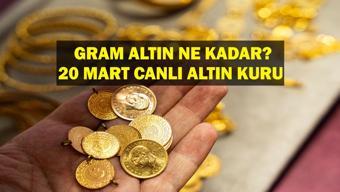 20 MART ALTIN FİYATLARI: Gram Altın Ne Kadar Çeyrek, Yarım, Cumhuriyet Altını Ne Kadar Canlı Altın Kuru