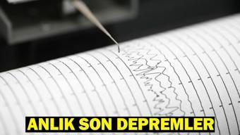 İSTANBUL DEPREM Az önce deprem nerede oldu AFAD, Kandilli Rasathanesi Son Depremler 24 Nisan 2025