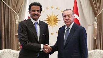 SON DAKİKA... Cumhurbaşkanı Erdoğan ile Katar Emiri Al Sani telefonda görüştü