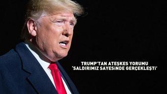 Trumptan İran-İsrail ateşkesi yorumu: Saldırımız barışın yolunu açtı