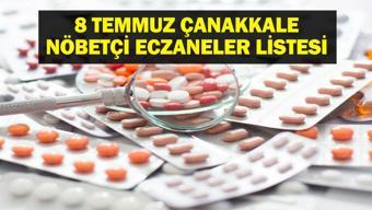 NÖBETÇİ ECZANE ÇANAKKALE: 8 Temmuz Çanakkale Nöbetçi Eczaneler Neresi 8 Temmuz Salı Çanakkale Kepez, Lapseki, Küçükkuyu, Gökçeada, Bozcaada Nöbetçi Eczaneler Listesi