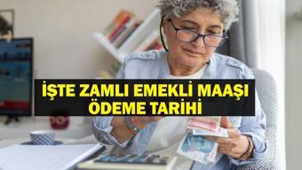 ZAMLI EMEKLİ MAAŞ TARİHİ: Zamlı Emekli Maaşı Ne Zaman Yatacak Zamlı Emekli Maaşı 6 Aylık Enflasyon Farkı Ne Zaman Yatacak