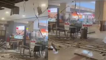 Beylikdüzünde AVMnin tavanı çöktü: 1 kişi yaralandı