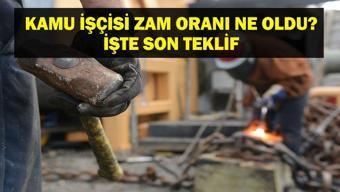KAMU İŞÇİLERİ ZAM TEKLİFİ BELLİ OLDU 600 Bin Kamu İşçisi Toplu İş Sözleşmesi Zam Oranı Belli Oldu Mu Kamu İşçisi Zamlı Maaş Ne Kadar Olacak