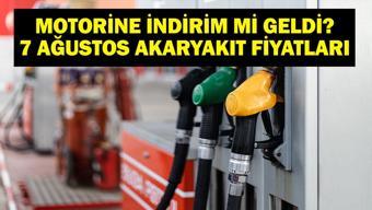 MOTORİN İNDİRİMİ 7 AĞUSTOS: Motorine İndirim Geliyor Benzine indirim mi geldi, zam mı Güncel akaryakıt fiyatları ne 7 Ağustos benzin, motorin, LPG fiyatları