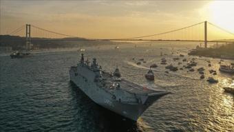 Mavi vatanın muhafızları yarın İstanbulu selamlayacak