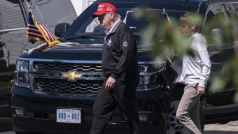 SON DAKİKA... Günlerdir haber alınamıyordu: Trumptan ilk görüntü geldi