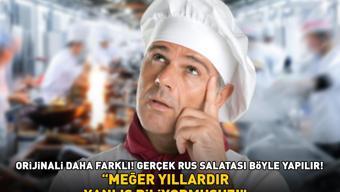 Meğer yıllardır yanlış biliyormuşuz Evde kolayca hazırlanıyor Gerçek Rus salatası böyle yapılır