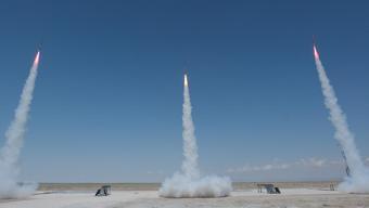 TEKNOFESTte dünya rekoru: Üç roket aynı anda fırlatıldı