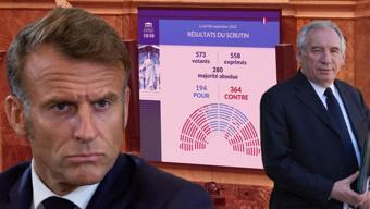 Fransa’da siyasi deprem yaratan gelişme: Hükümet düştü Macron’un önünde iki seçenek var…