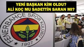 FENERBAHÇE BAŞKANI KİM OLDU Ali Koç Sadettin Saran Başkanlık Seçimi Sonucu Ne Oldu Fenerbahçenin Yeni Başkanı Kim