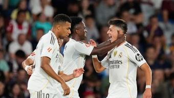 ÖZET | Arda Güler ayak dışı verdi, Kylian Mbappe golle bitirdi Real Madrid, Levanteden 3 puanı aldı...