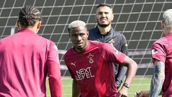 Galatasaraya Victor Osimhenden iyi haber Çalışmalar tamamlandı...