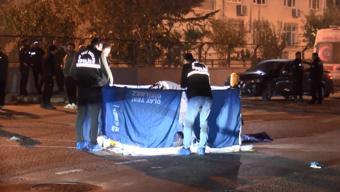 İstanbulda soru işareti dolu cinayet Polis yelekli kişi sokak ortasında öldürüldü