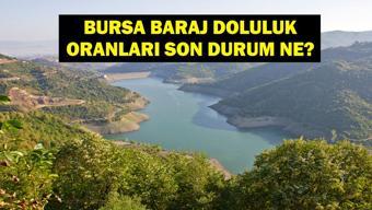 BURSA BARAJ DOLULUK ORANLARI: 7 Ekim BUSKİ Baraj Doluluğu Ne Durumda İşte Son Durum Bilgisi...