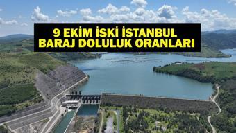 İSTANBUL BARAJLARINDA SON DURUM: 9 Ekim İSKİ İstanbul Baraj Doluluk Oranları Yüzde Kaç Ömerli, Darlık, Elmalı, Terkos, Büyükçekmece, Sazlıdere...